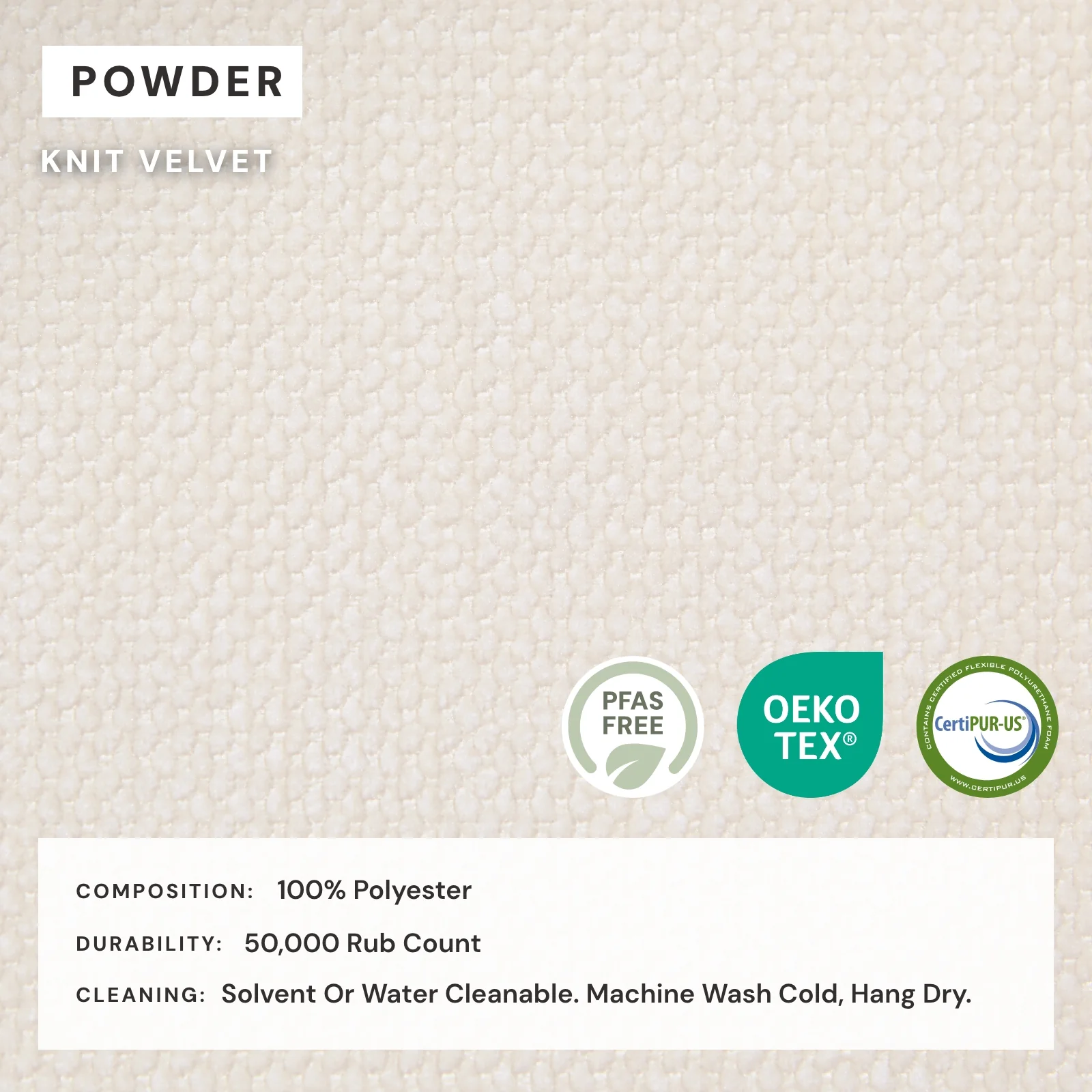 Modular Washable 3-Seater in Powder | Deluxe+ Seat | Cloud Pillow - Image 4
