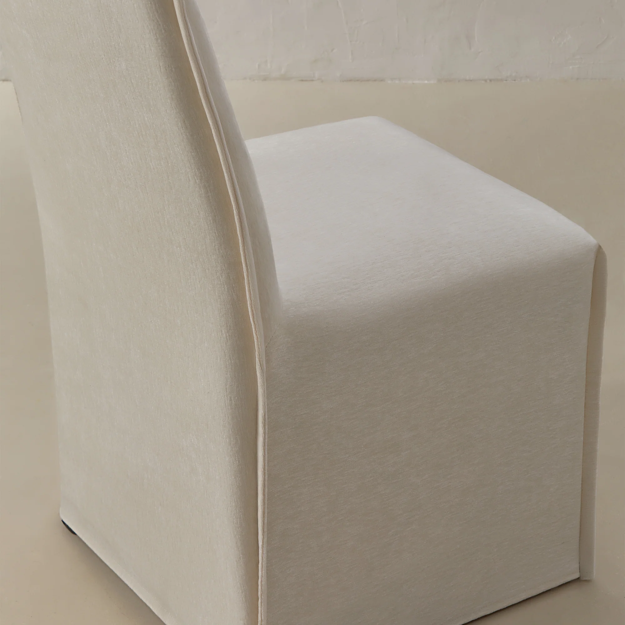 Washable Upholstered Dining Chair | 15" Back Height in Coco (Set of 2) - Image 7