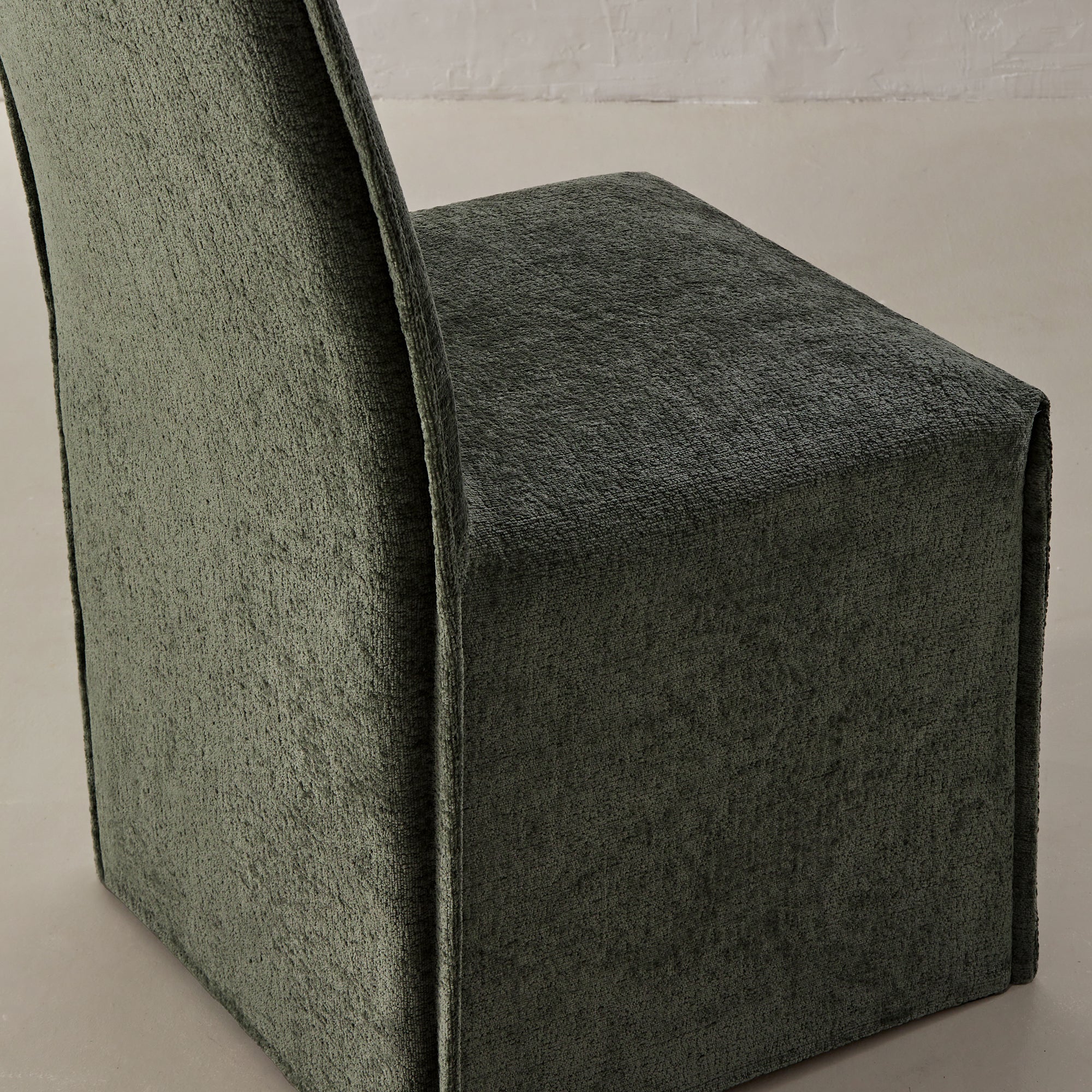 Washable Upholstered Dining Chair | 15” Back Height in Willow - Image 7
