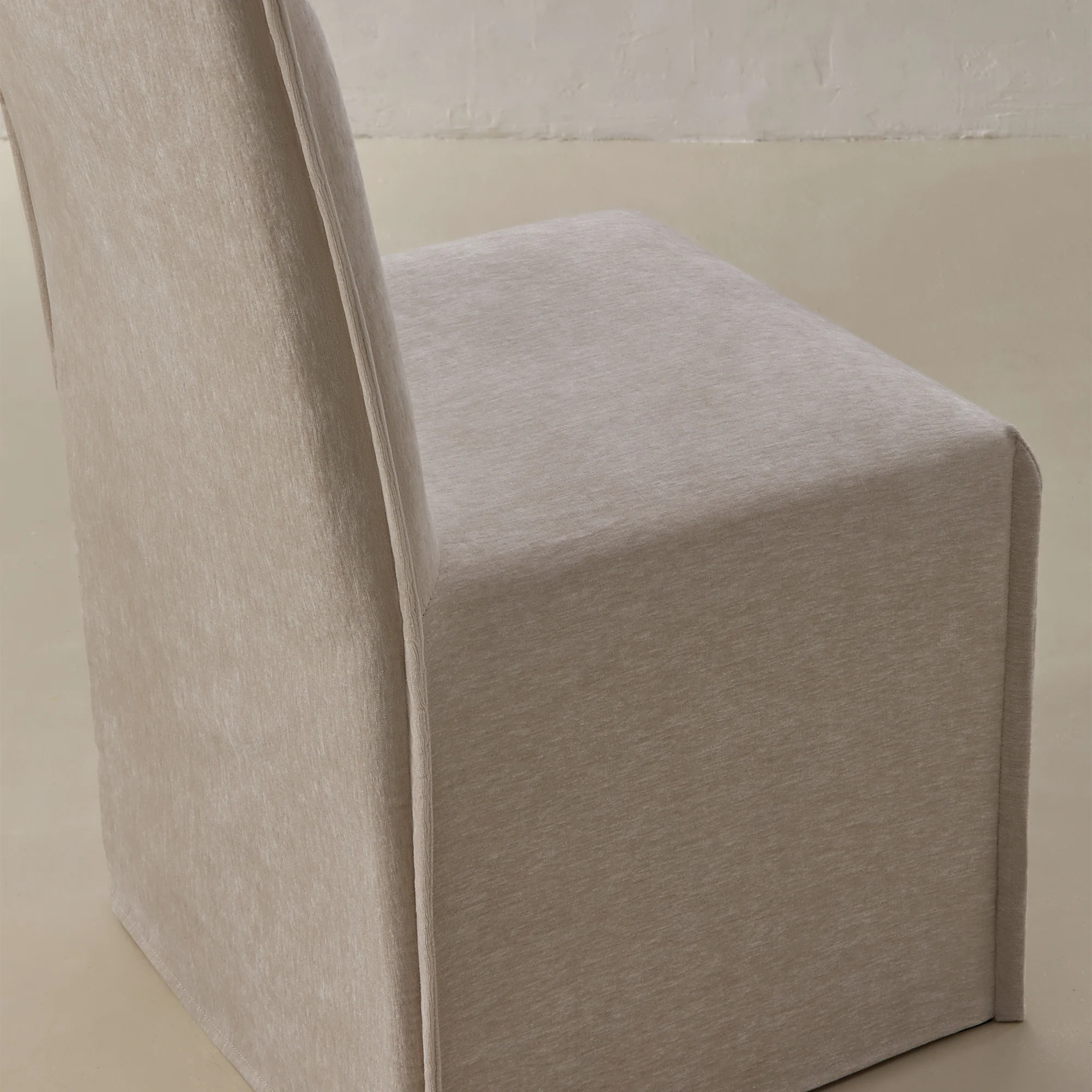 Washable Upholstered Dining Chair | 19” Back Height in Mist (Set of 2) - Image 7